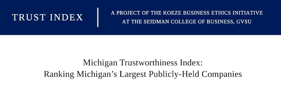 The Trustworthiness Project Reports Michigan's 2018 Rankings